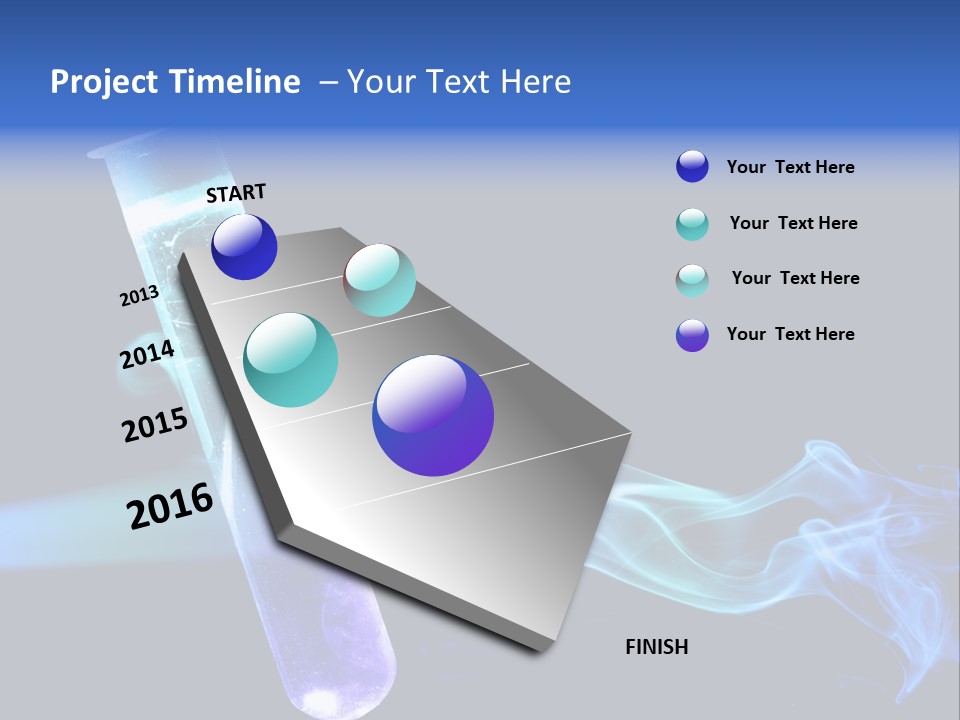 A Pipe With Smoke Coming Out Of It On A Black Background PowerPoint Template