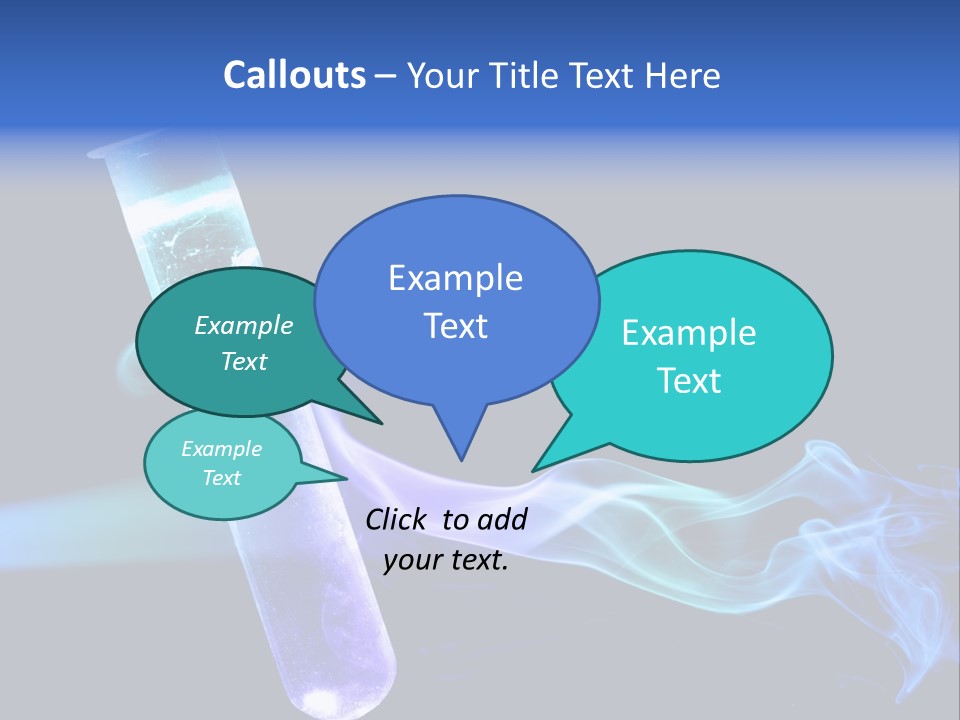 A Pipe With Smoke Coming Out Of It On A Black Background PowerPoint Template