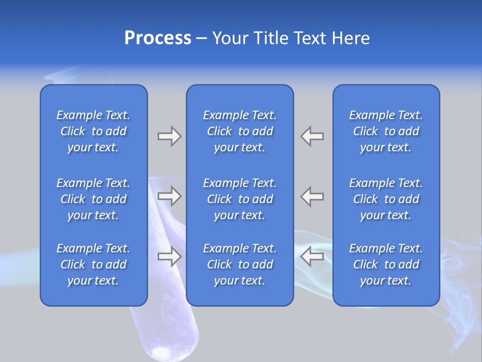 A Pipe With Smoke Coming Out Of It On A Black Background PowerPoint Template