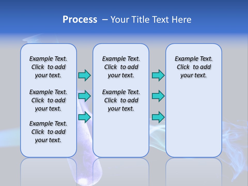 A Pipe With Smoke Coming Out Of It On A Black Background PowerPoint Template