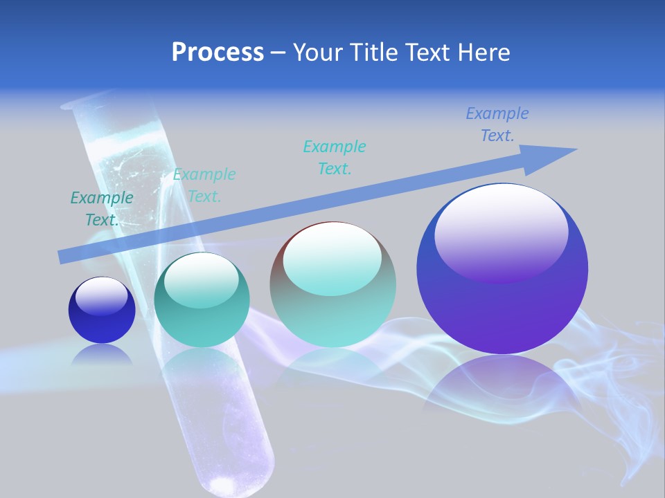 A Pipe With Smoke Coming Out Of It On A Black Background PowerPoint Template