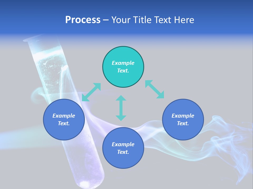A Pipe With Smoke Coming Out Of It On A Black Background PowerPoint Template