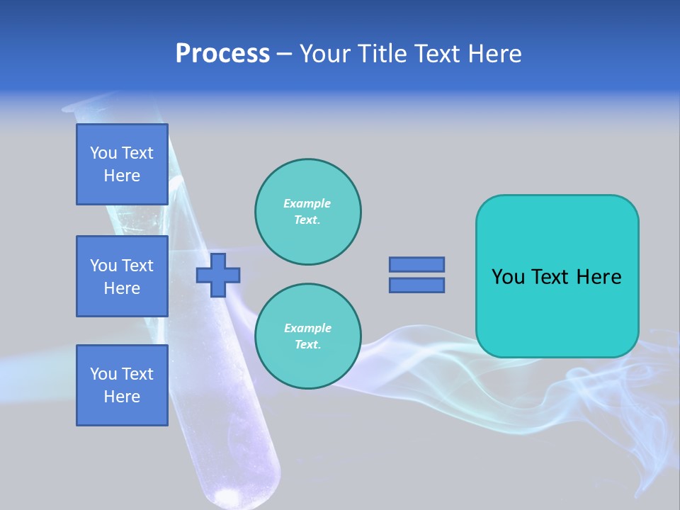 A Pipe With Smoke Coming Out Of It On A Black Background PowerPoint Template