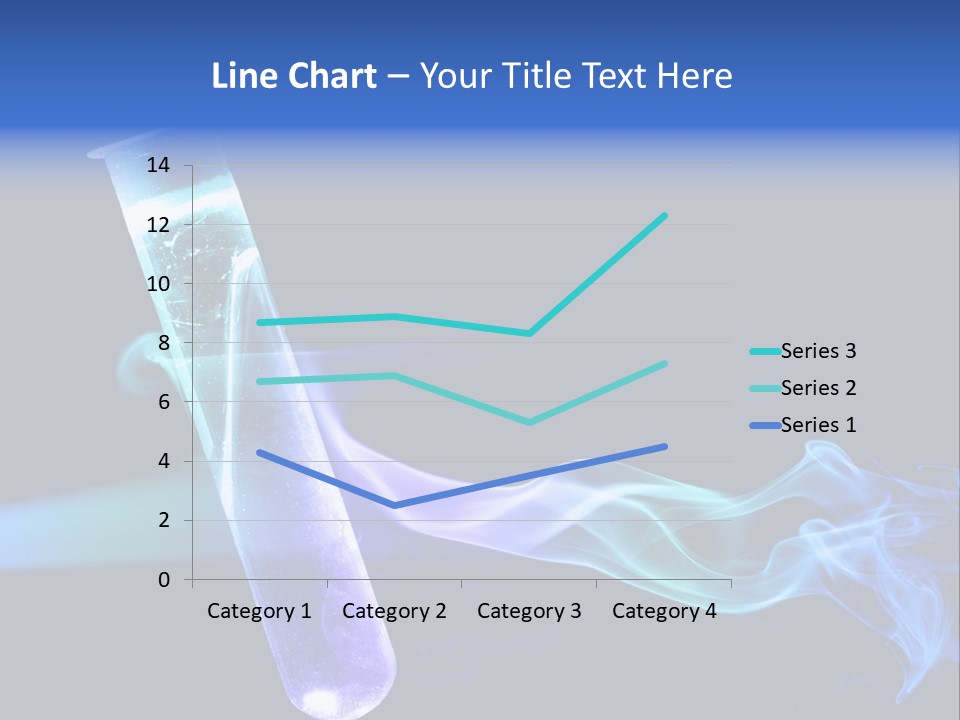 A Pipe With Smoke Coming Out Of It On A Black Background PowerPoint Template