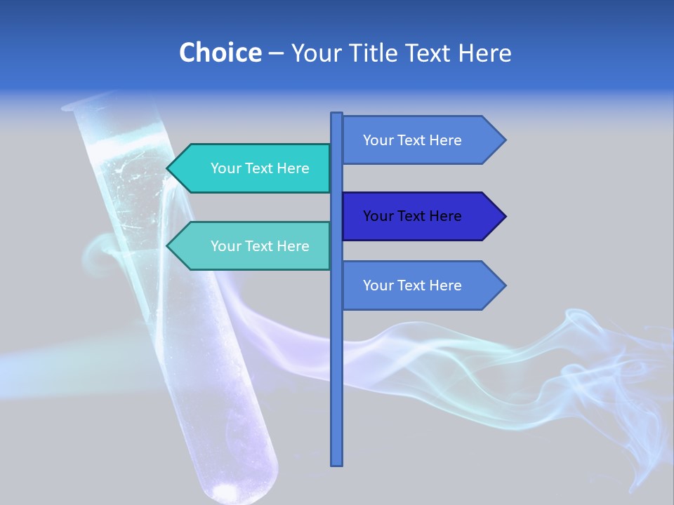 A Pipe With Smoke Coming Out Of It On A Black Background PowerPoint Template
