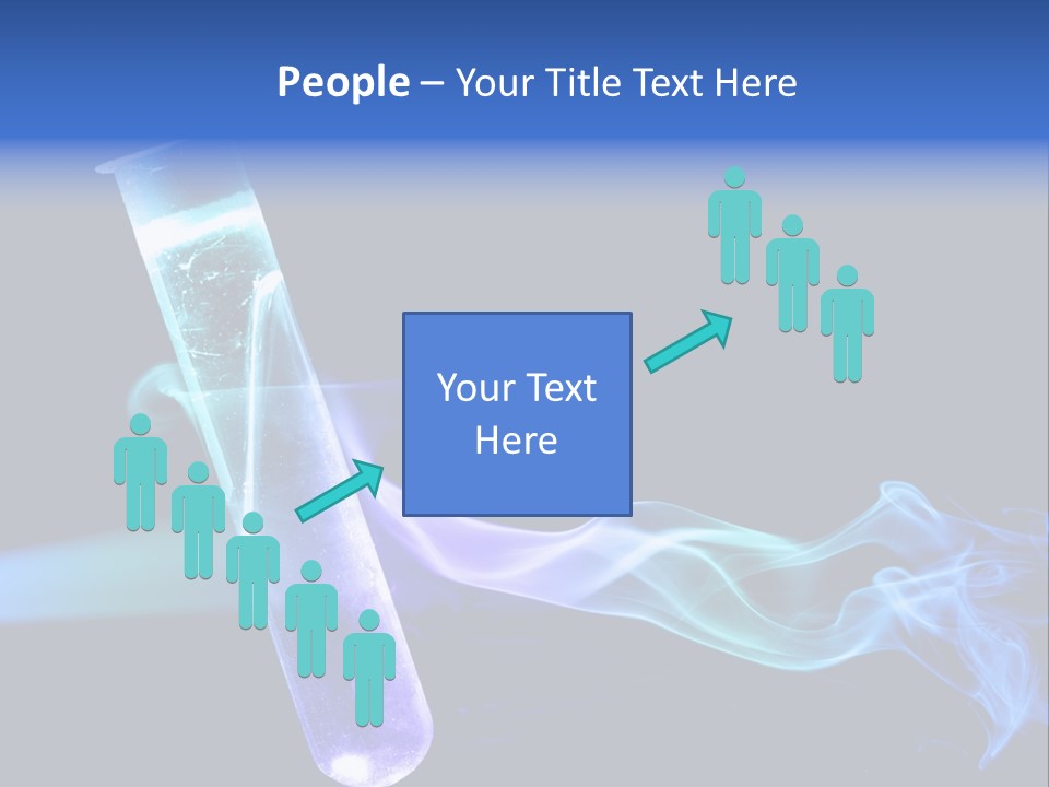 A Pipe With Smoke Coming Out Of It On A Black Background PowerPoint Template