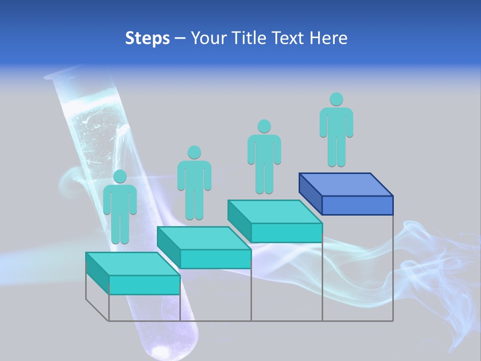 A Pipe With Smoke Coming Out Of It On A Black Background PowerPoint Template