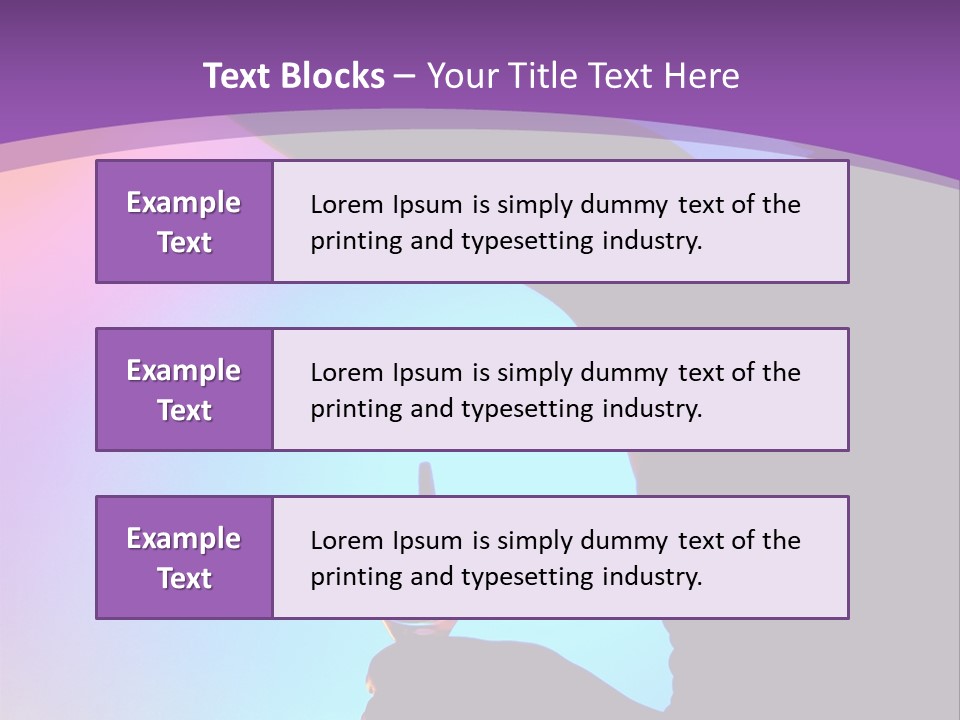 Silhouette Of Dancing Girl With Martini Glass On Colorful Back. Image May Contain Slight Multicolor Aberration As A Part Of Design PowerPoint Template