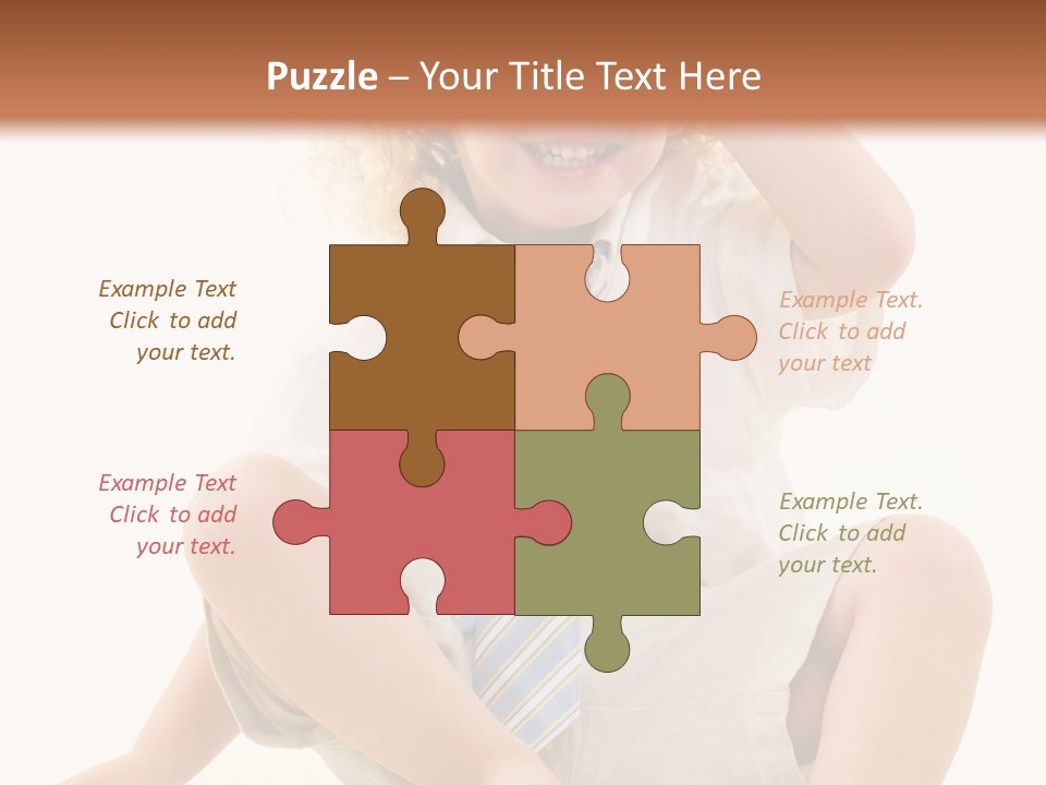 Adorable Little Three Year Old Boy With Long Curly Blond Hair Wearing White Shirt And Tie Sitting In Front Of A Piano Keyboard With Hand On Forehead PowerPoint Template