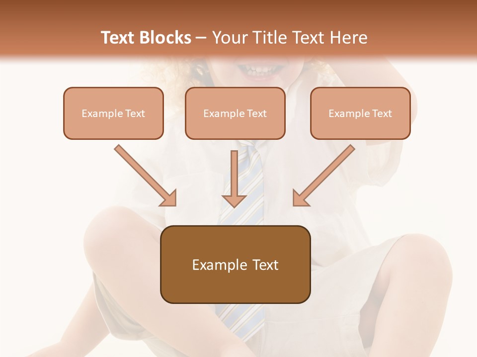 Adorable Little Three Year Old Boy With Long Curly Blond Hair Wearing White Shirt And Tie Sitting In Front Of A Piano Keyboard With Hand On Forehead PowerPoint Template