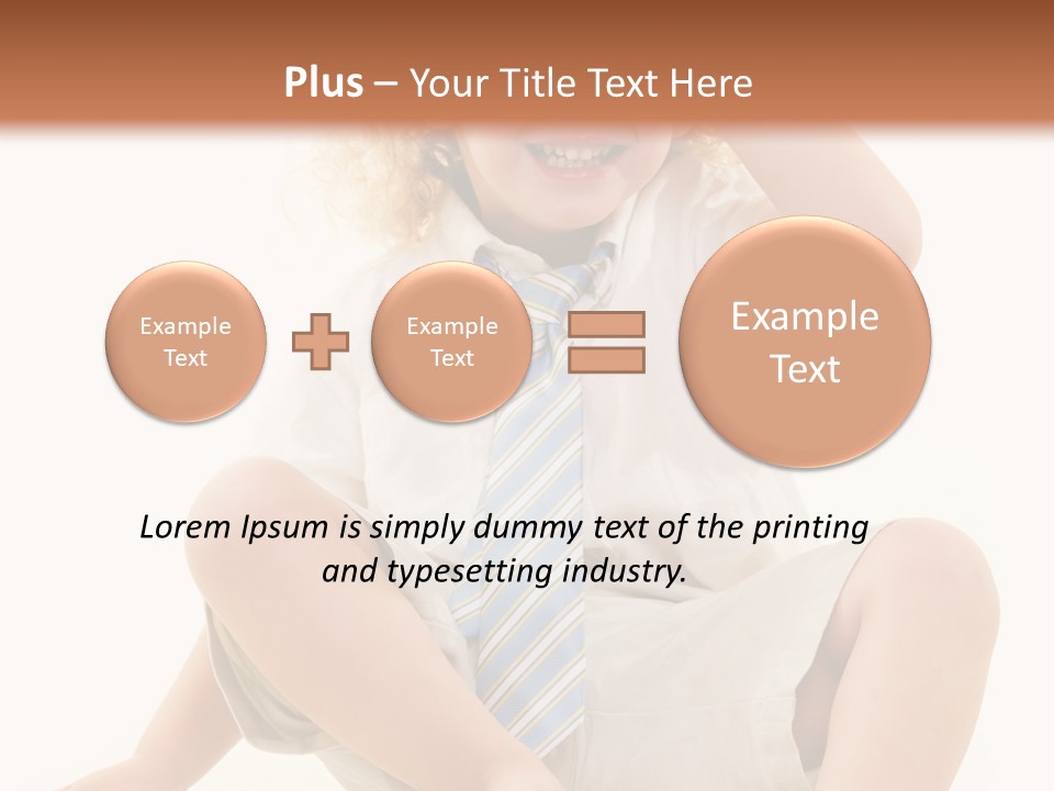 Adorable Little Three Year Old Boy With Long Curly Blond Hair Wearing White Shirt And Tie Sitting In Front Of A Piano Keyboard With Hand On Forehead PowerPoint Template