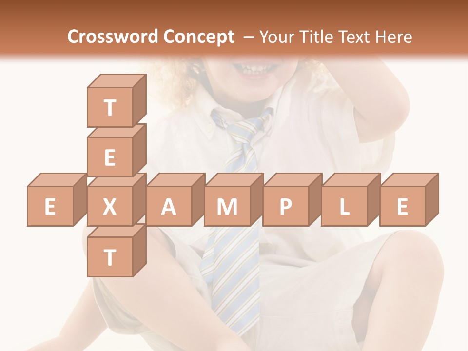 Adorable Little Three Year Old Boy With Long Curly Blond Hair Wearing White Shirt And Tie Sitting In Front Of A Piano Keyboard With Hand On Forehead PowerPoint Template