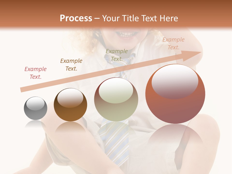 Adorable Little Three Year Old Boy With Long Curly Blond Hair Wearing White Shirt And Tie Sitting In Front Of A Piano Keyboard With Hand On Forehead PowerPoint Template