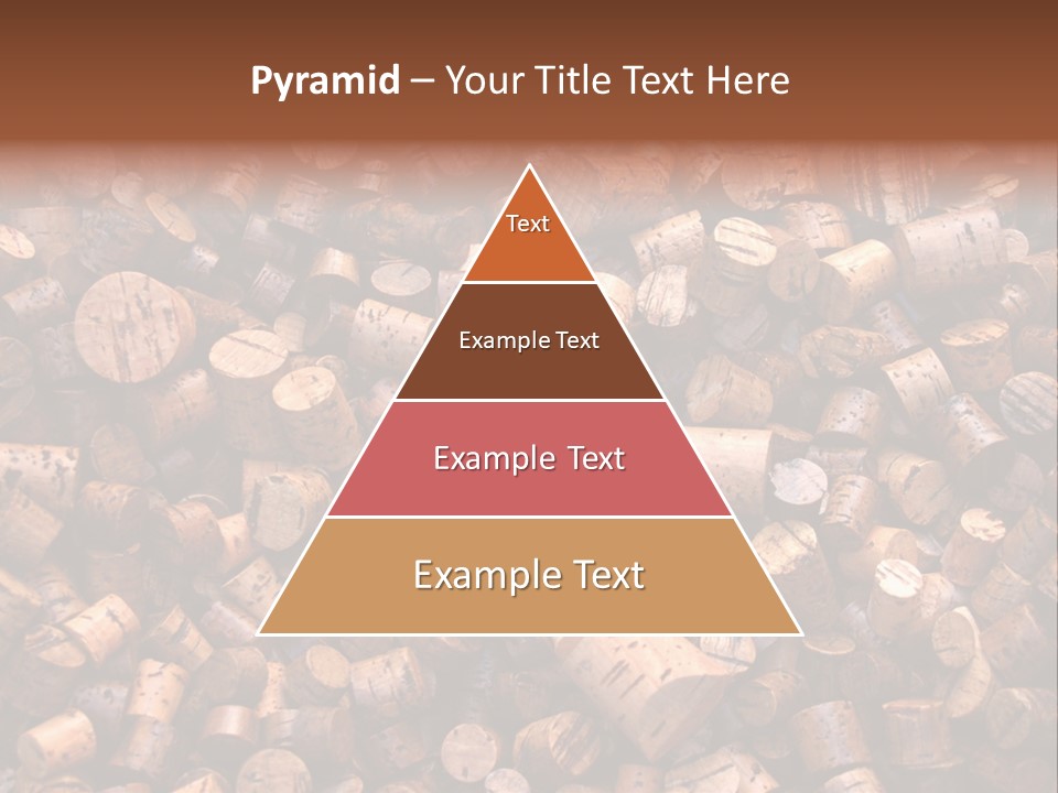 Large Number Of Used Wine Corks. Good For Background. PowerPoint Template