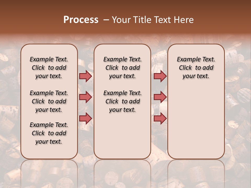Large Number Of Used Wine Corks. Good For Background. PowerPoint Template