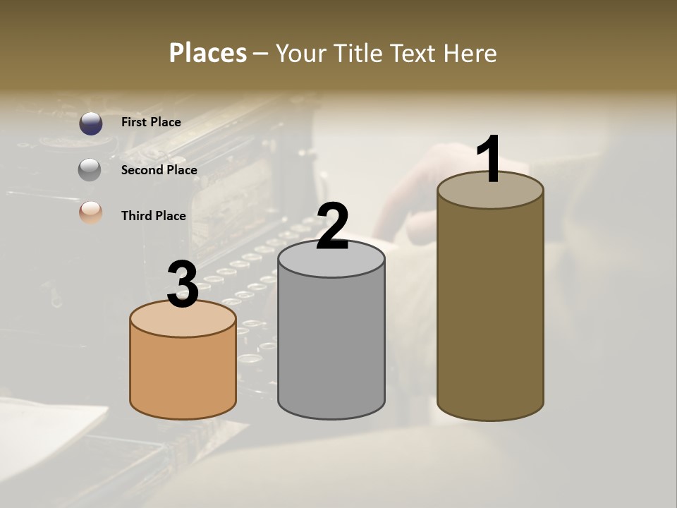 Old Typewriter PowerPoint Template