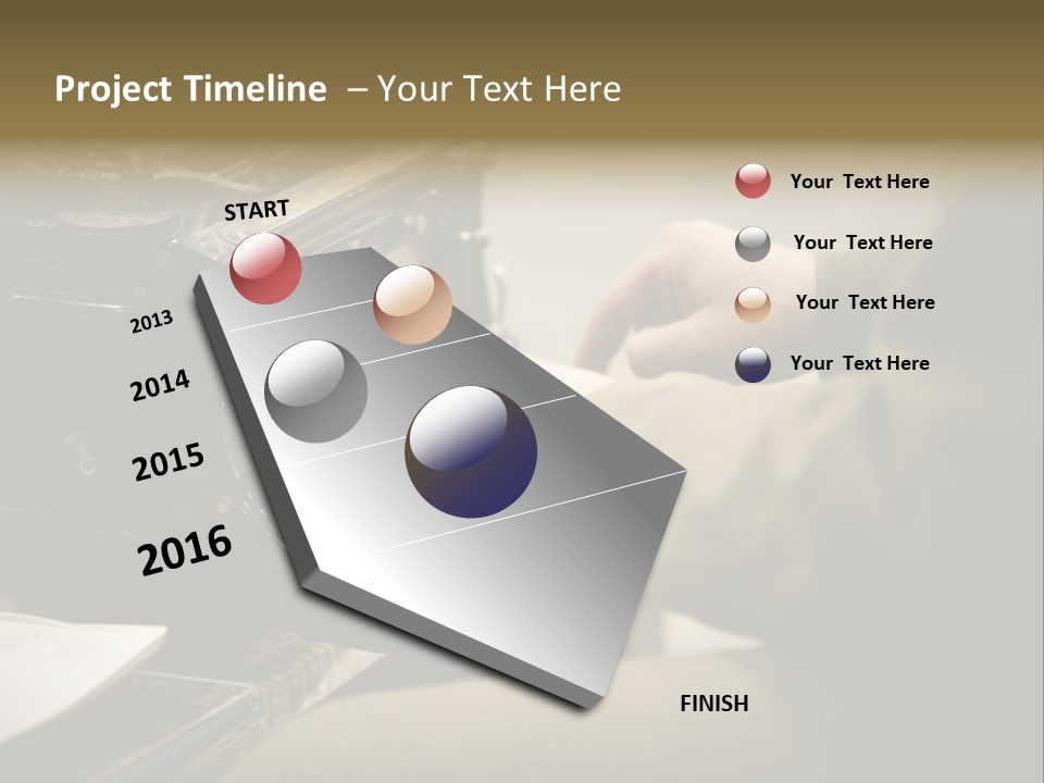 Old Typewriter PowerPoint Template