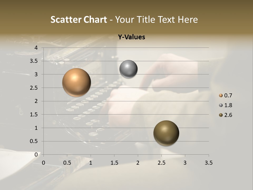 Old Typewriter PowerPoint Template