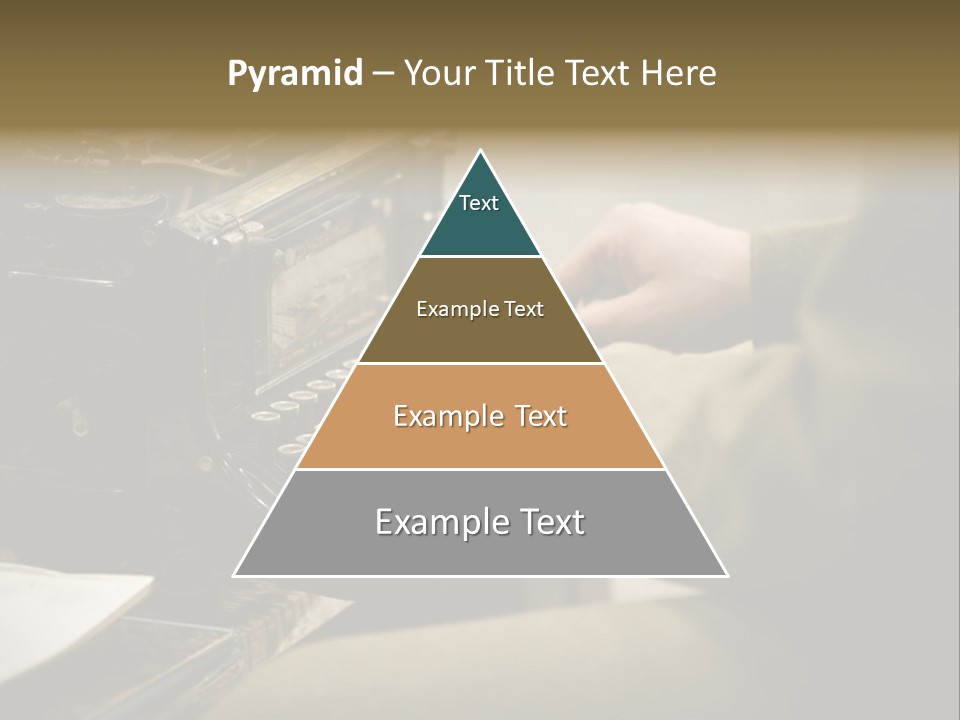 Old Typewriter PowerPoint Template