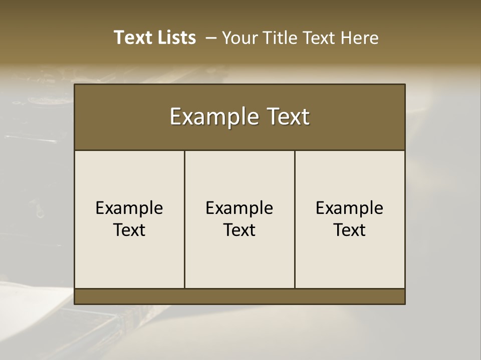 Old Typewriter PowerPoint Template