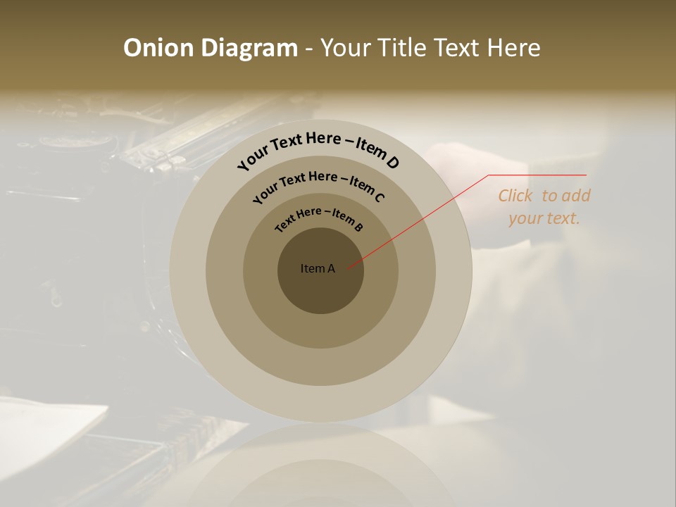 Old Typewriter PowerPoint Template