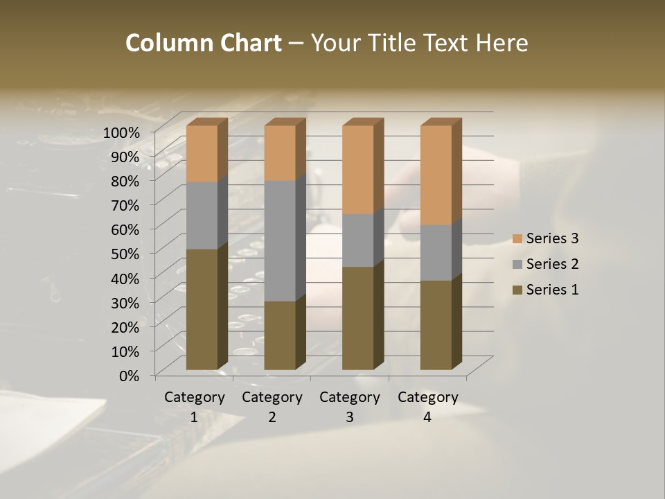 Old Typewriter PowerPoint Template