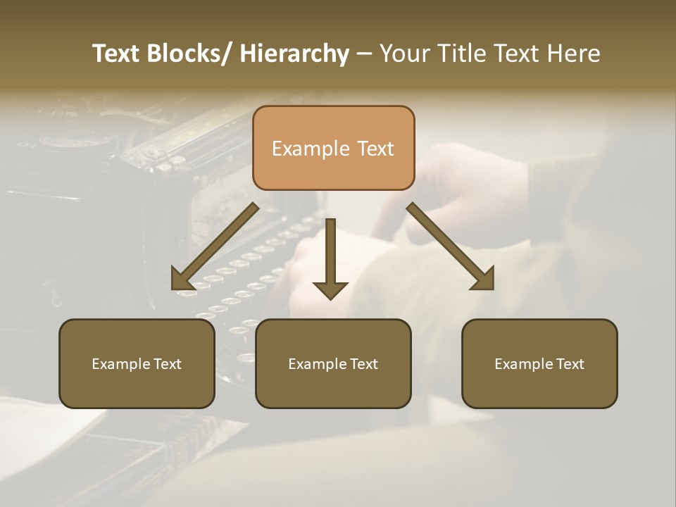 Old Typewriter PowerPoint Template