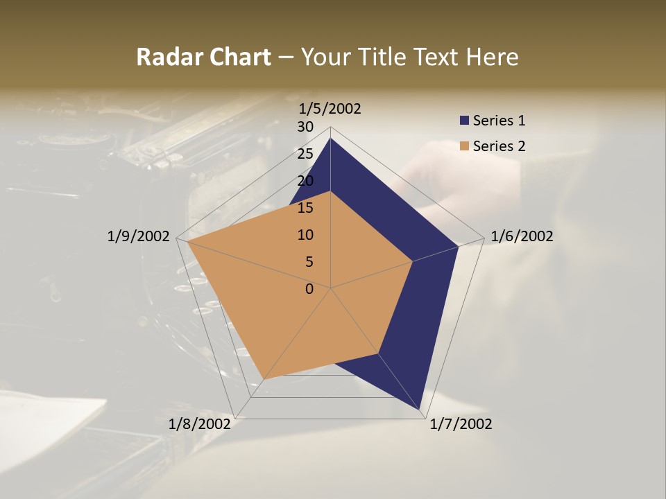 Old Typewriter PowerPoint Template