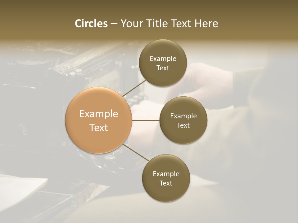 Old Typewriter PowerPoint Template