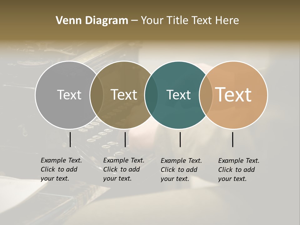 Old Typewriter PowerPoint Template