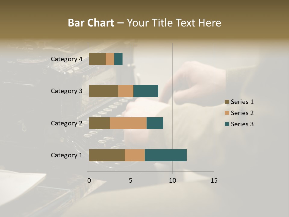 Old Typewriter PowerPoint Template
