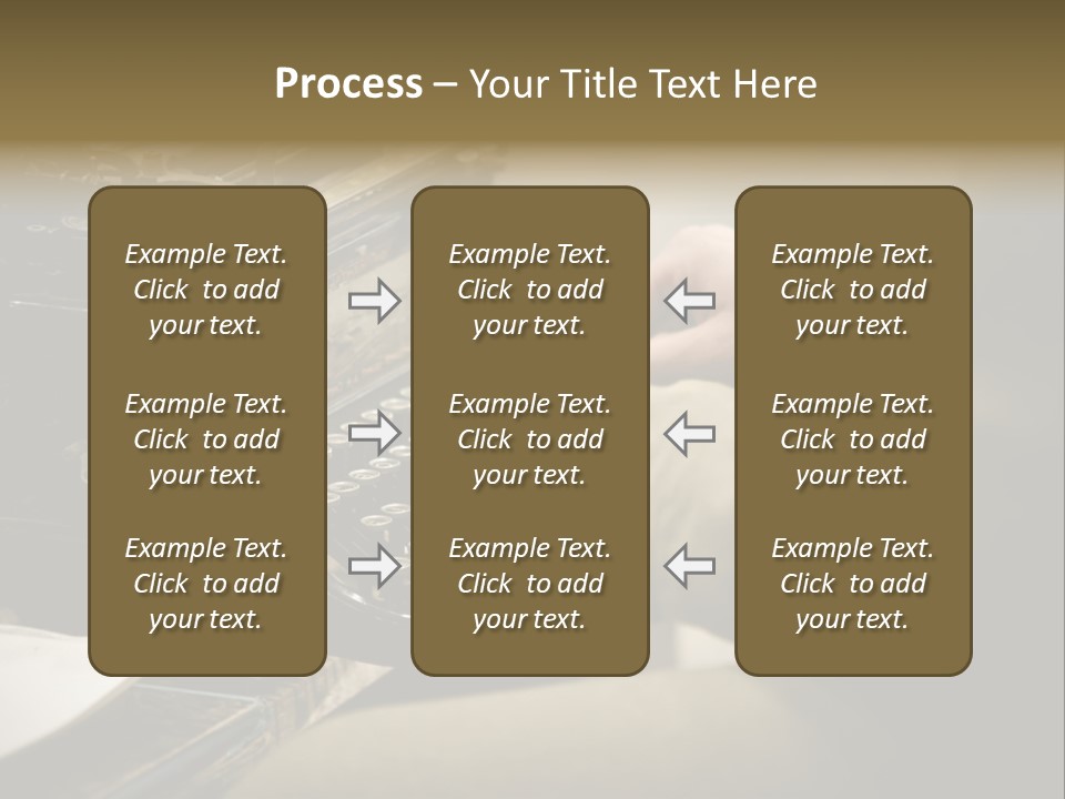 Old Typewriter PowerPoint Template