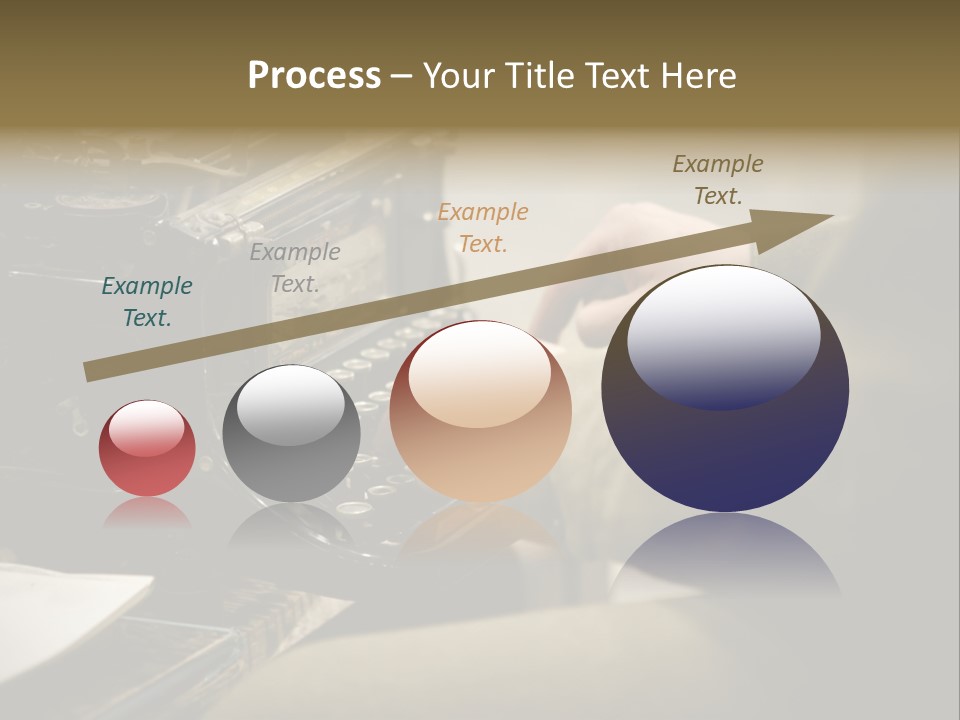 Old Typewriter PowerPoint Template