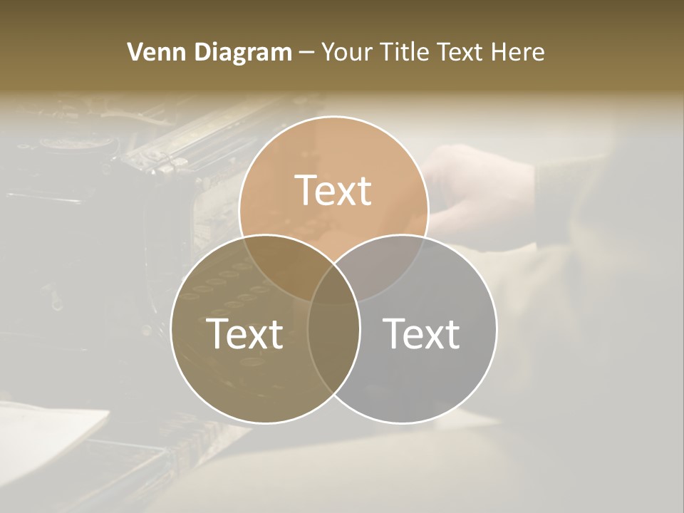 Old Typewriter PowerPoint Template