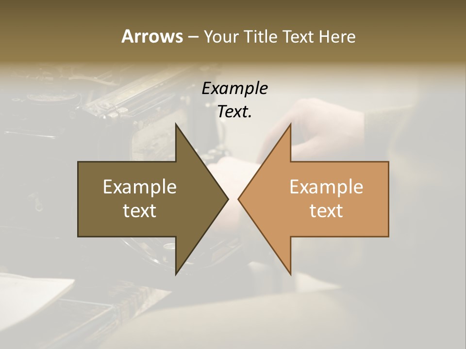 Old Typewriter PowerPoint Template