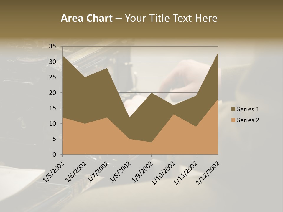 Old Typewriter PowerPoint Template