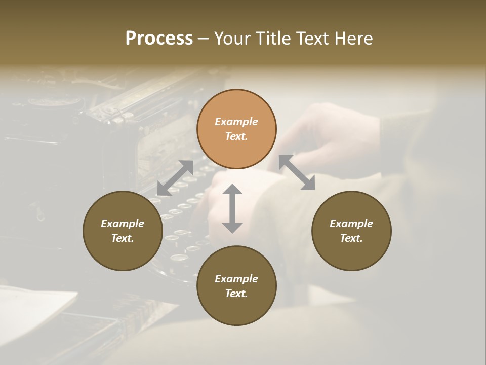 Old Typewriter PowerPoint Template