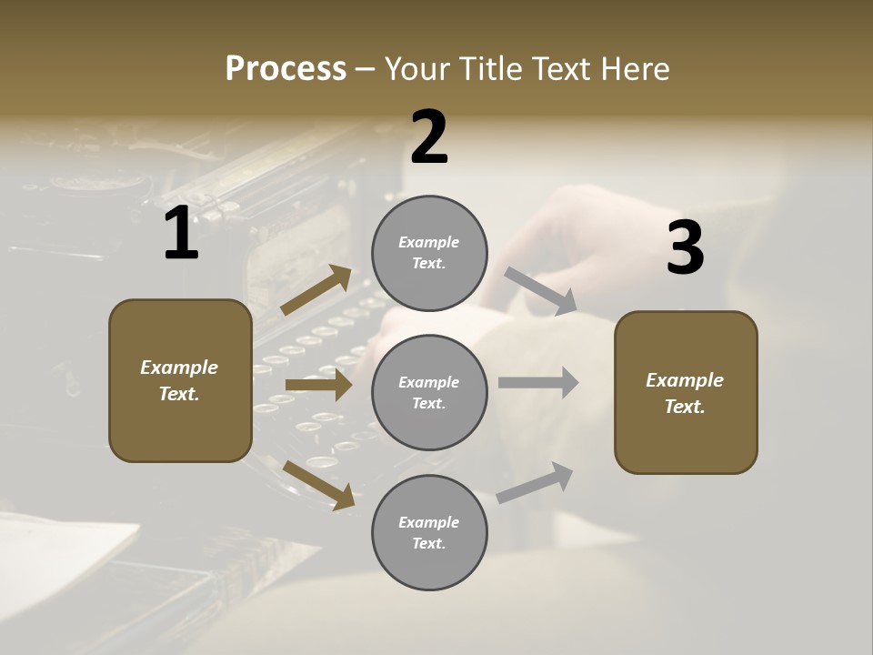 Old Typewriter PowerPoint Template