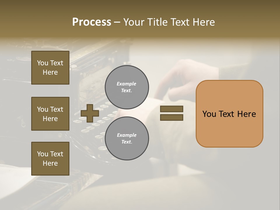 Old Typewriter PowerPoint Template