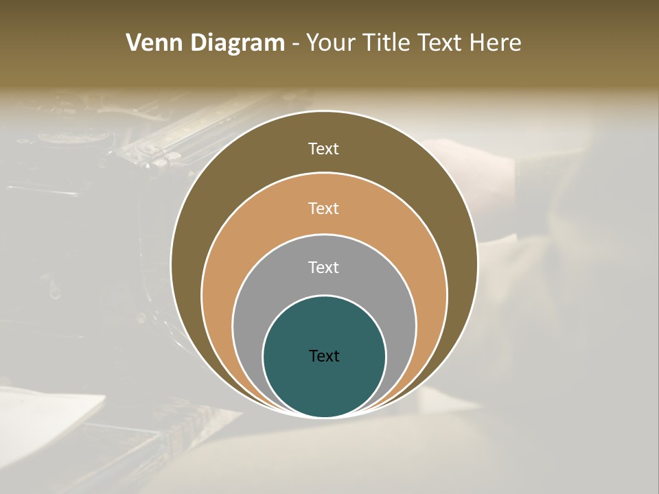 Old Typewriter PowerPoint Template