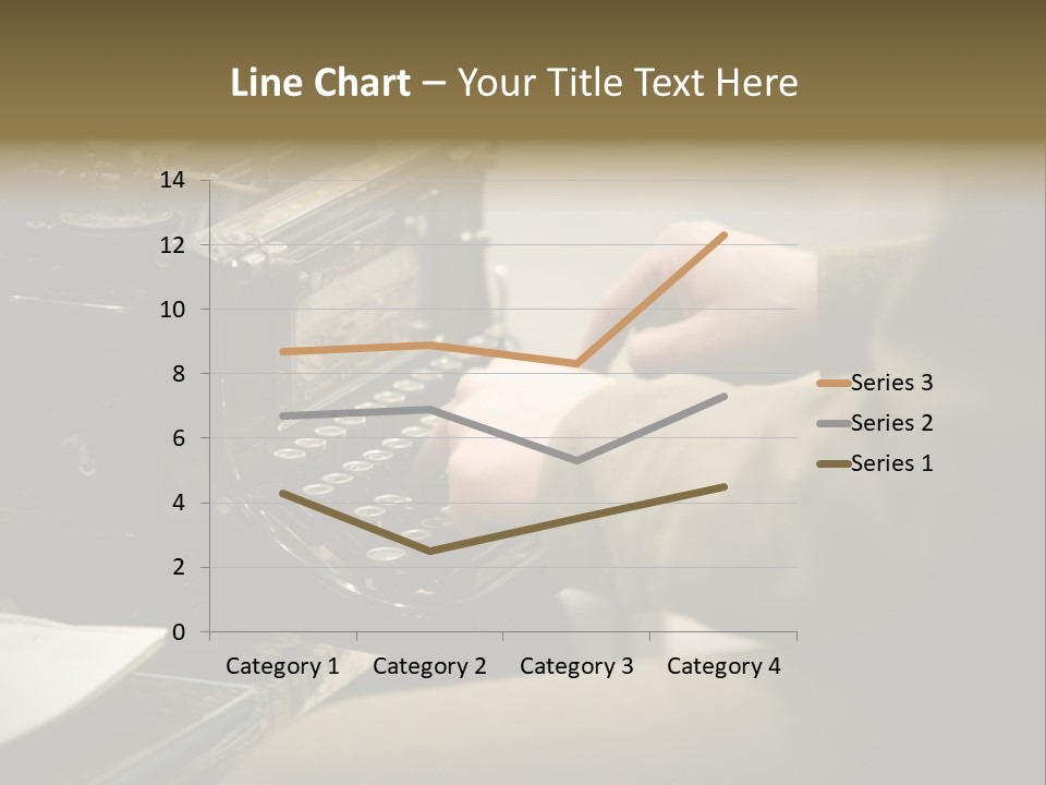 Old Typewriter PowerPoint Template