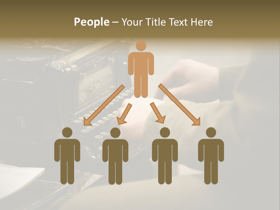 Old Typewriter PowerPoint Template