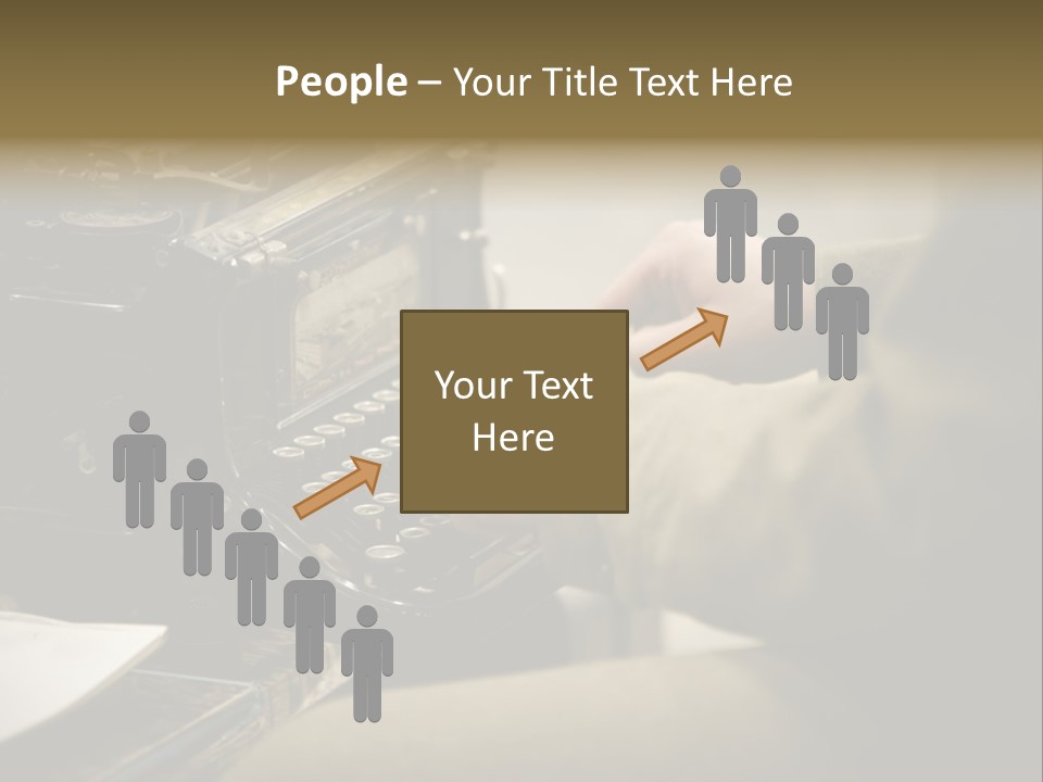 Old Typewriter PowerPoint Template