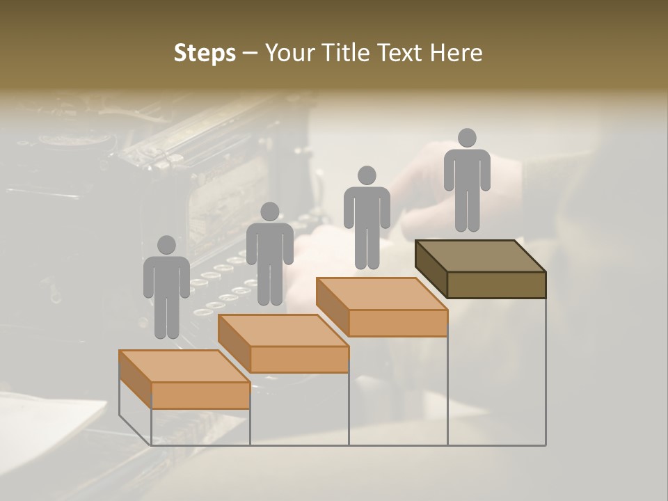 Old Typewriter PowerPoint Template