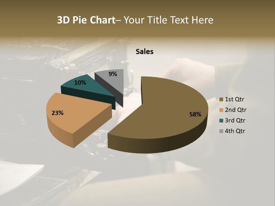 Old Typewriter PowerPoint Template