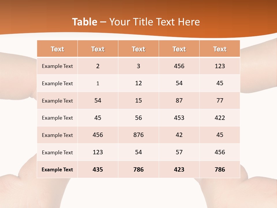 Hands And Puzzle, Isolated On White Background PowerPoint Template