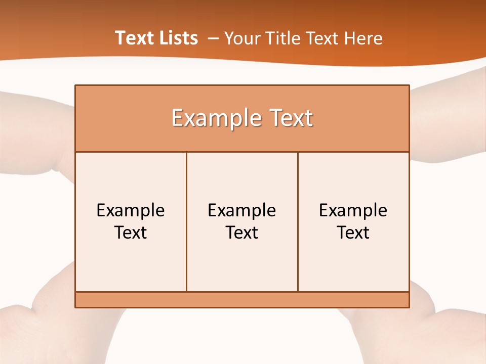 Hands And Puzzle, Isolated On White Background PowerPoint Template