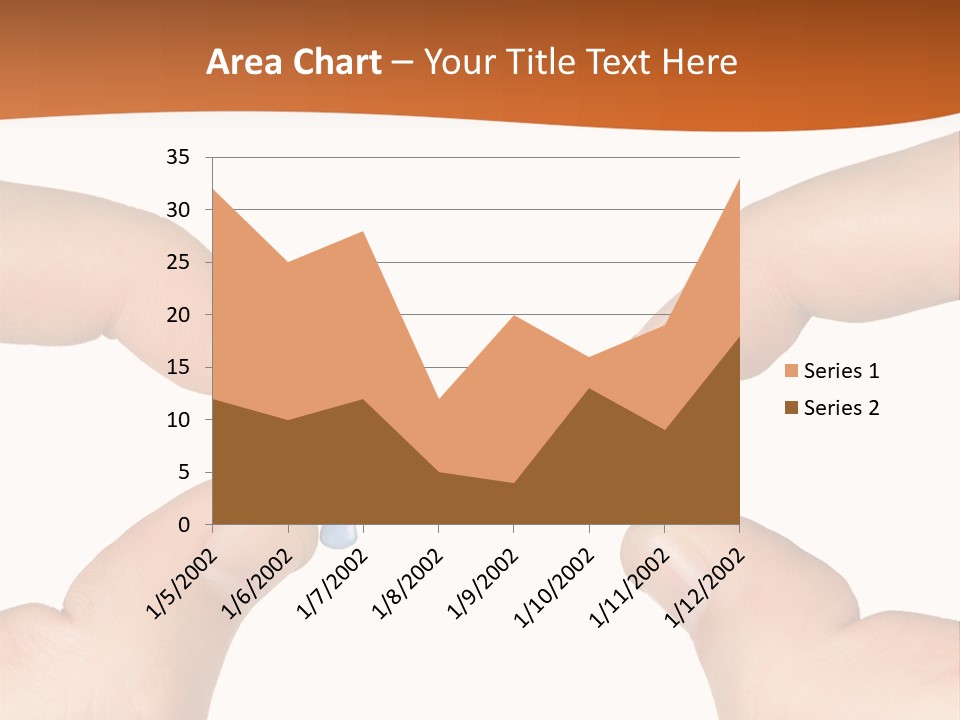 Hands And Puzzle, Isolated On White Background PowerPoint Template