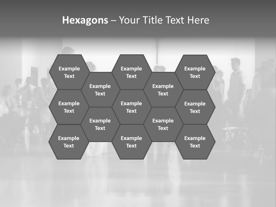 Bride And Groom Dancing PowerPoint Template