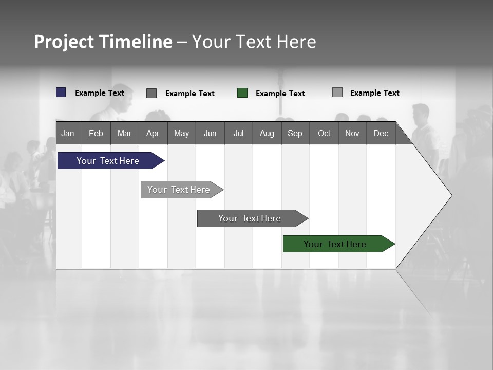 Bride And Groom Dancing PowerPoint Template